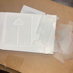 Set of 10 acrylic keychains for DIY NWT